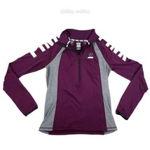 Victorias Secret Pink Medium Half Zip Long Sleeve Purple  - $18.80