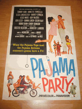 Pajama Party Vintage Movie Poster 1964 - £110.92 GBP