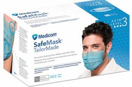 Medicom 2070 Safe Mask Tailor Made Procedure Earloop Mask with Chin Wire... - £146.06 GBP