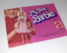 My First Barbie Doll Catalog Booklet w/Fashions &amp; Accessories 1982 FUN! - £6.20 GBP