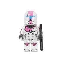 Gift Star Wars Clone Commando (Pink) PG-2025 Minifigure Custom Toys - £4.54 GBP