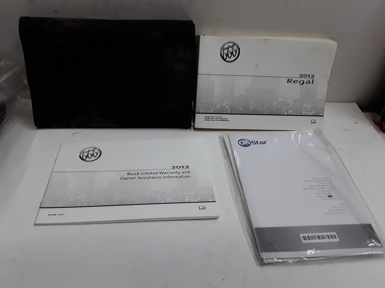 2012 Buick Regal Owners Manual - $21.20