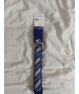  Good2Go Dog Collar - L/XL - 16-26 Blue Stripes Brand New - £9.58 GBP