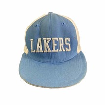 Los Angeles Lakers Wool Fitted Hat Cap Mens Cap 7-5/8 Era 1959-60 NBA Reebok - £16.01 GBP