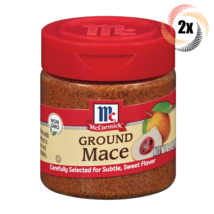2x Shakers McCormick Ground Mace Seasoning | .90oz | Subtle Sweet Flavor - £17.90 GBP