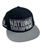 NIKE UCONN Huskies Men Snapback Hat NCAA National Champion 2014 Silver B... - $337.92 MXN