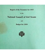 National Council Of Girl Scouts 1937 Report Of The Treasurer 1939 Budget... - $29.99