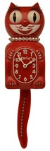 Limited Lady Scarlet Kit-Cat Klock Black /Clear Swarovski Crystals Jeweled Clock - £111.24 GBP