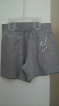 Derek Heart Girl Gray Casual Elastic waistband Cotton Blend summer shorts    804 - £5.18 GBP