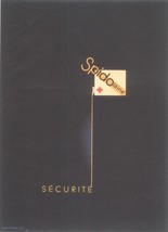 Spidoleine Securitie 1931 - Cassandre (Art Deco Advert)- Framed picture ... - $32.50