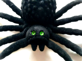 Spider Toy Halloween Vintage UNUSED Hong Kong 1960's Creepy Cool Black W... - $8.87