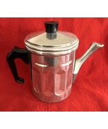 Vintage Stove Top Coffee Pot Lid w Plastic Finial &amp; Handle 5&quot; Tall Made ... - $6.92