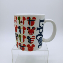 Disney Epcot Jumbo Coffee Mug Cup World Flags Mickey Mouse - £19.94 GBP