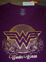Women&#39;s Teen Dc Comics Wonder Woman T-shirt Justice League Xs New - £15.87 GBP