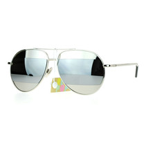 Designer Fashion Pilot Sunglasses Metal Divided Mirror Lens UV 400 - £7.90 GBP