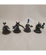 Games Workshop Lot of 4 ORK Boys Ork w/ Heads on Spike Ork w/ Horns - $84.49 CAD