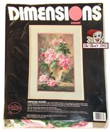 Vintage 1990 Dimensions Crewel English Roses 1376 (pre-owned) - £19.61 GBP