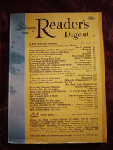 Readers Digest February 1968 Sol Hurok Carl Sandburg Jean Robbins Anna Pavlova - £5.49 GBP