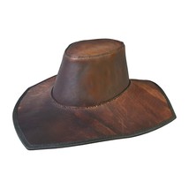 Vampire Slayer Hunter Leather Hat  - $285.00