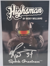 Ricky Williams Highsman Trophy Smoke Weed Everyday auto 5x7 Photo - €34,16 EUR