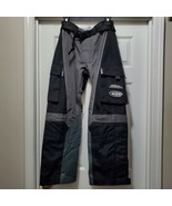 ARC Back Country Durable Nylon Motocross Riding Pants Black / Gray Mens 30 - $48.43