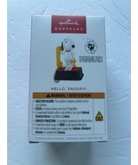 NEW Hallmark Peanuts Snoopy Phone with Sounds Ornament from 2025 SDCC Booth - $62.96