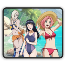 Waifu Sakura Hinata Ino Naruto Anime Manga Gaming Mouse Pad Desk Mat - $11.99