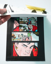 Original 1998 JLA 22 color guide art page 19:Superman,Green Lantern,Wonder Woman - £40.25 GBP
