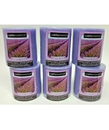 ( Lot of 6 ) Luminessence Lavender Fields Pillar Candles, Great Scent! 7... - $26.72