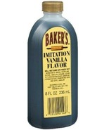 BAKER&#39;S IMITATION VANILLA Flavor No Alcohol Bakers extract by McCORMICK ... - $485.44 MXN