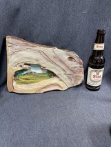 Petrified Sycamore Wood Lapidary Slab Used As Frame Wall Art 12”x9” - 4.3 Pounds - £39.56 GBP