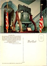 Pennsylvania Philadelphia Liberty Bell Independence Hall Vintage Postcard - £7.51 GBP