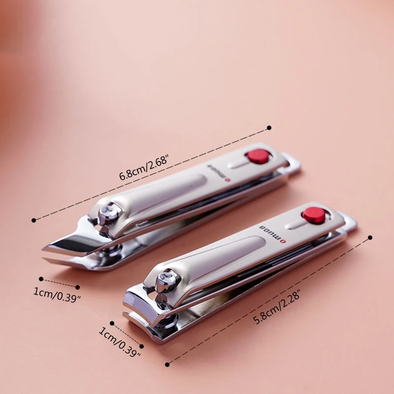 Sporting Stainless Steel Curved Nail Clippers Professional Fingernail and Toenai - £23.46 GBP