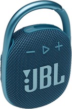 Jbl Clip 4 - Portable Mini Bluetooth Speaker, 10 Hours Of Playback, (Blue). - £51.01 GBP
