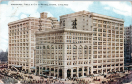 Marshall Field &amp; Co Retail Store Chicago Illinois Postcard - £8.87 GBP