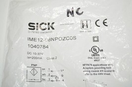 NEW Sick Proximity Switch Sensor  200mA   pn#- IME12-08NPOZC0S   USA SHI... - £45.05 GBP
