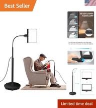 5X Floor Magnifying Lamp with 36 LED Lights - Ideal for Reading &amp; Crafts - $58.50