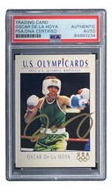 Oscar De La Hoya Autografato 1992 Impel Olypicards #23 Rookie Card PSA/DNA - £173.67 GBP