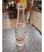 Vtg Hubbs Beverages 8 oz Glass Bottle Elmira Bottling Elmira NY #2 - £23.16 GBP