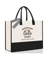 YUANHAO Gigi Gifts Large Tote Bag Shopping Grocery Utility Bag - $86.24 MXN