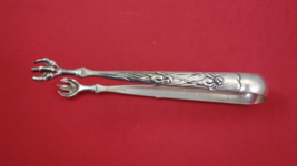 Vine by Tiffany Sterling Silver Sugar Tong Claw tines Iris 5&quot; IN TIFFANY BOOK - £456.95 GBP