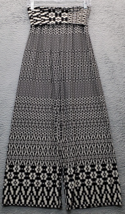 Gilli Jumpsuit Womens Medium Multi Geo Print Strapless Off the Shoulder ... - $20.29