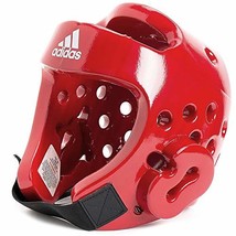 adidas Taekwondo Headgear 2 Color WTF Approved Head Guard S to XL (Red, ... - $53.61