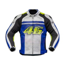 Valentino Rossi Dainese Vr 46 Moto Gp Motorcycle Racing Leather Jacket All Sizes - £109.07 GBP