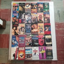 Vintage 1990s VHS Tape Lot of 30, Comedy, Drama, Action, All Different, ... - £38.88 GBP