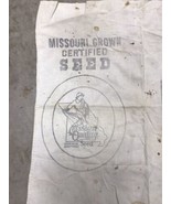 Missouri Grown Certified Feed SACK Bag Quality SEED McMullin Crost-Rite ... - £22.57 GBP