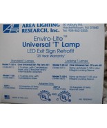 Enviro-Lite Universal T Lamp Retrofit LED Exit Sign Kit T-120-U - £5.73 GBP