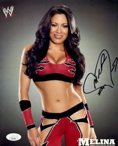 MELINA PEREZ Signed Autographed 8x10 PHOTO WWE DIVA JSA CERTIFIED CA84303 - $59.99