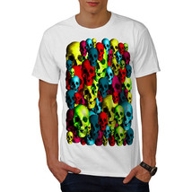 Wellcoda Colorful Pattern Mens T-shirt, Concert Graphic Design Printed Tee - $18.61+