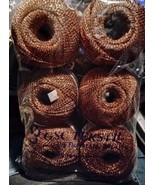 Lot of 5 Ice Yarns GSC Tekstil Stella Copper Black,  175 Meters ea. (Not 6) - $420.39 MXN